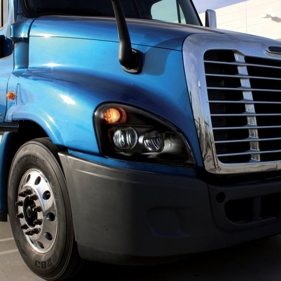 "Blackout" LED Headlight For 2008-2017 Freightliner Cascadia - Driver