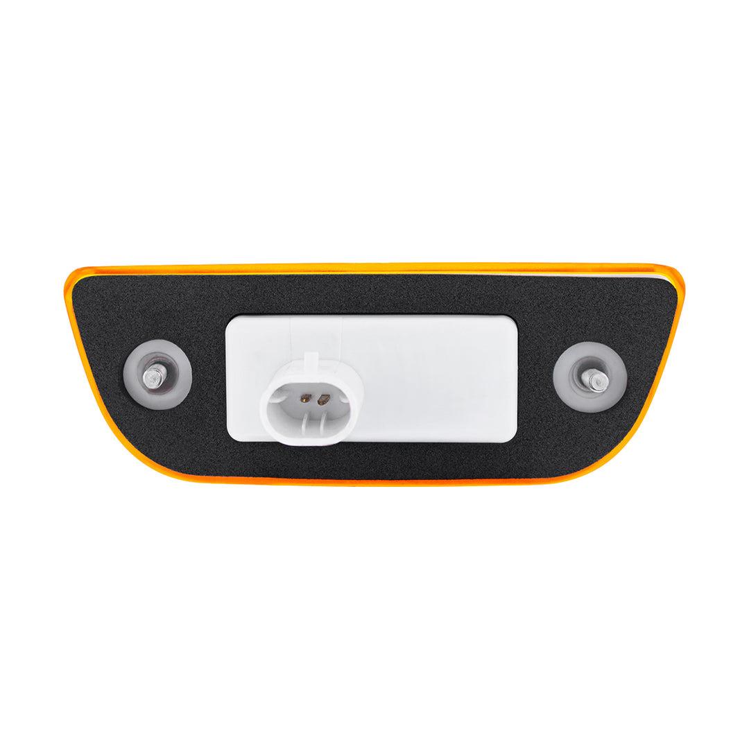 3 LED Cab Light For 2013-2021 Peterbilt 579 &amp; Kenworth T680/T770/T880 - Amber LED/Lens