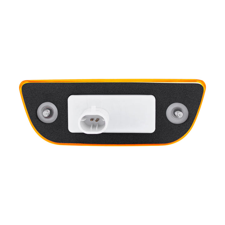 3 LED Cab Light For 2013-2021 Peterbilt 579 &amp; Kenworth T680/T770/T880 - Amber LED/Lens
