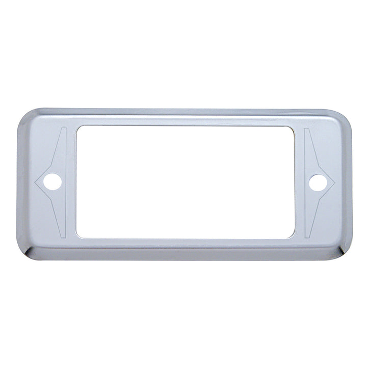 Etched Stainless "A" Panel Pocket Cover for Peterbilt