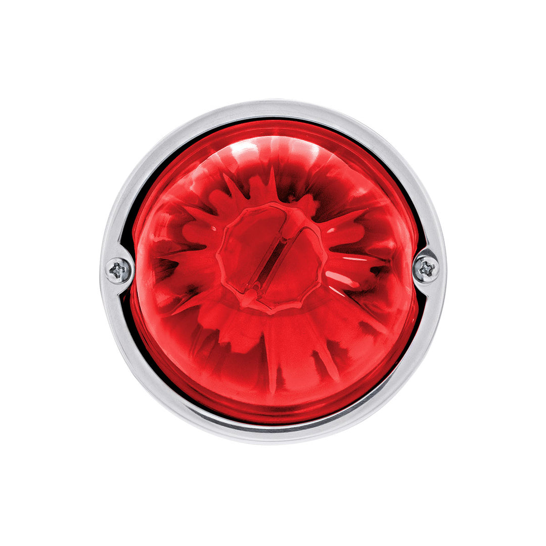 UltraBurst Glass Watermelon Light Flush Mount Kit - Red LED/Red Lens