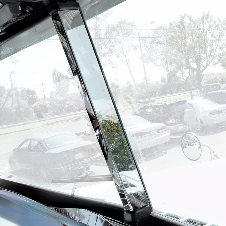Stainless Center Windshield Post Cover For Freightliner FLD &amp; Classic(Bulk)
