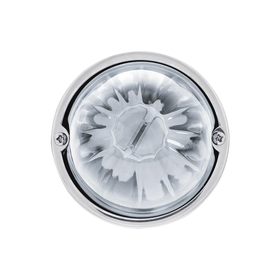 UltraBurst Glass Watermelon Light Flush Mount Kit - Amber LED/Clear Lens