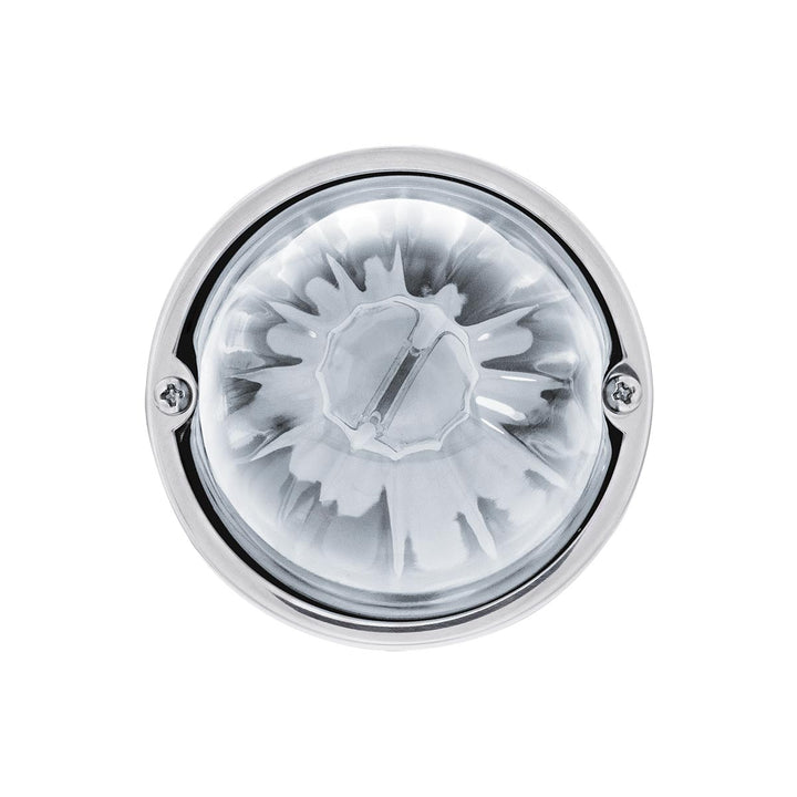 UltraBurst Glass Watermelon Light Flush Mount Kit - Amber LED/Clear Lens