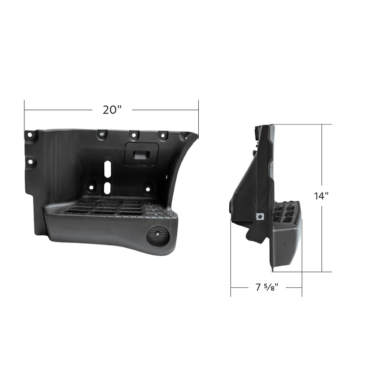 Step Panel For 2016-2020 Hino 155/195 - Driver