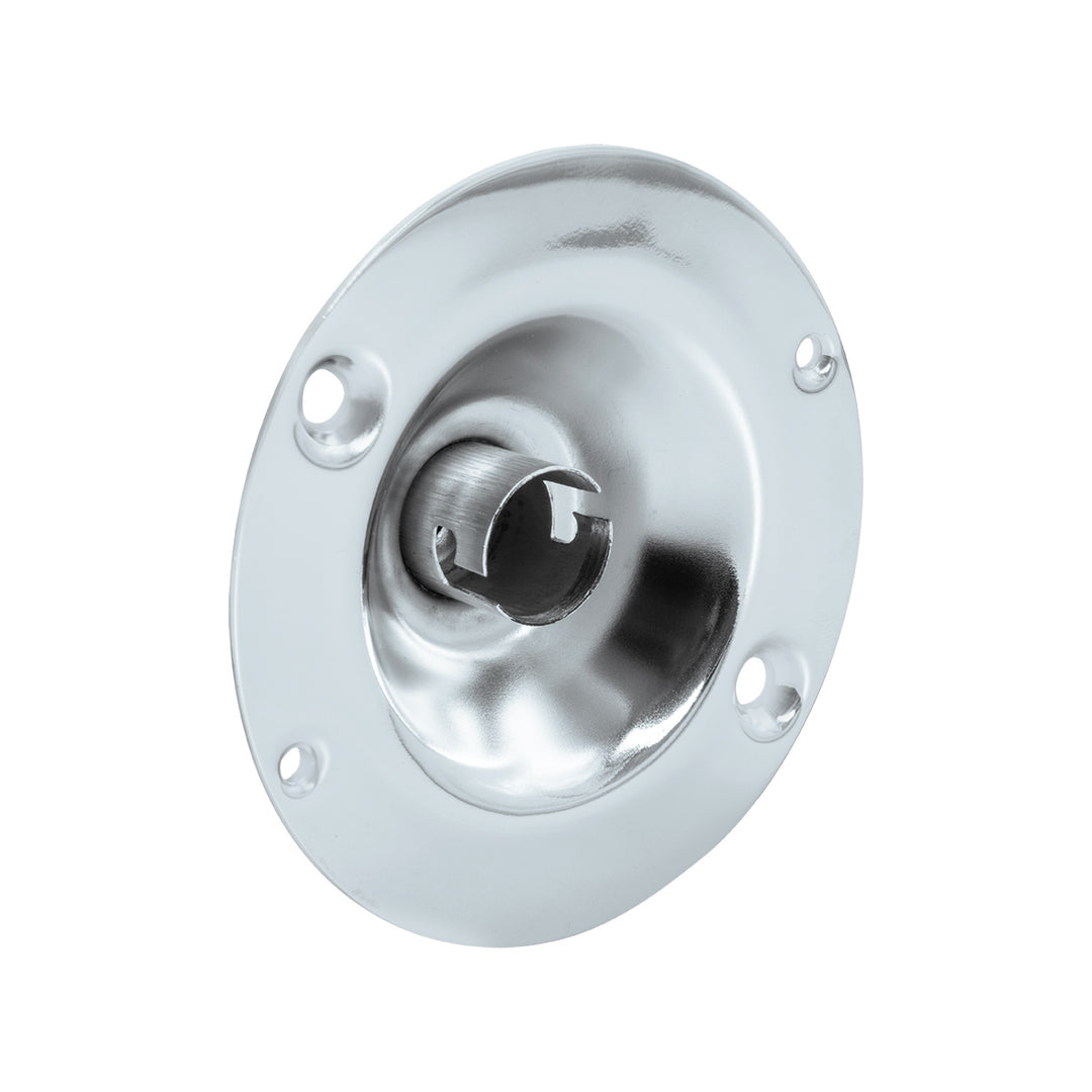 304 Stainless Steel Cab Light Set Bracket Bulb Holder Plate - 1 Filament