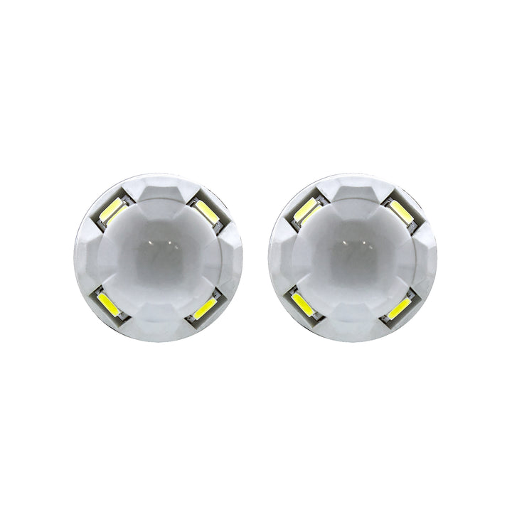 High Power 8 LED 1156 Type Bulb - White (Card of 2)