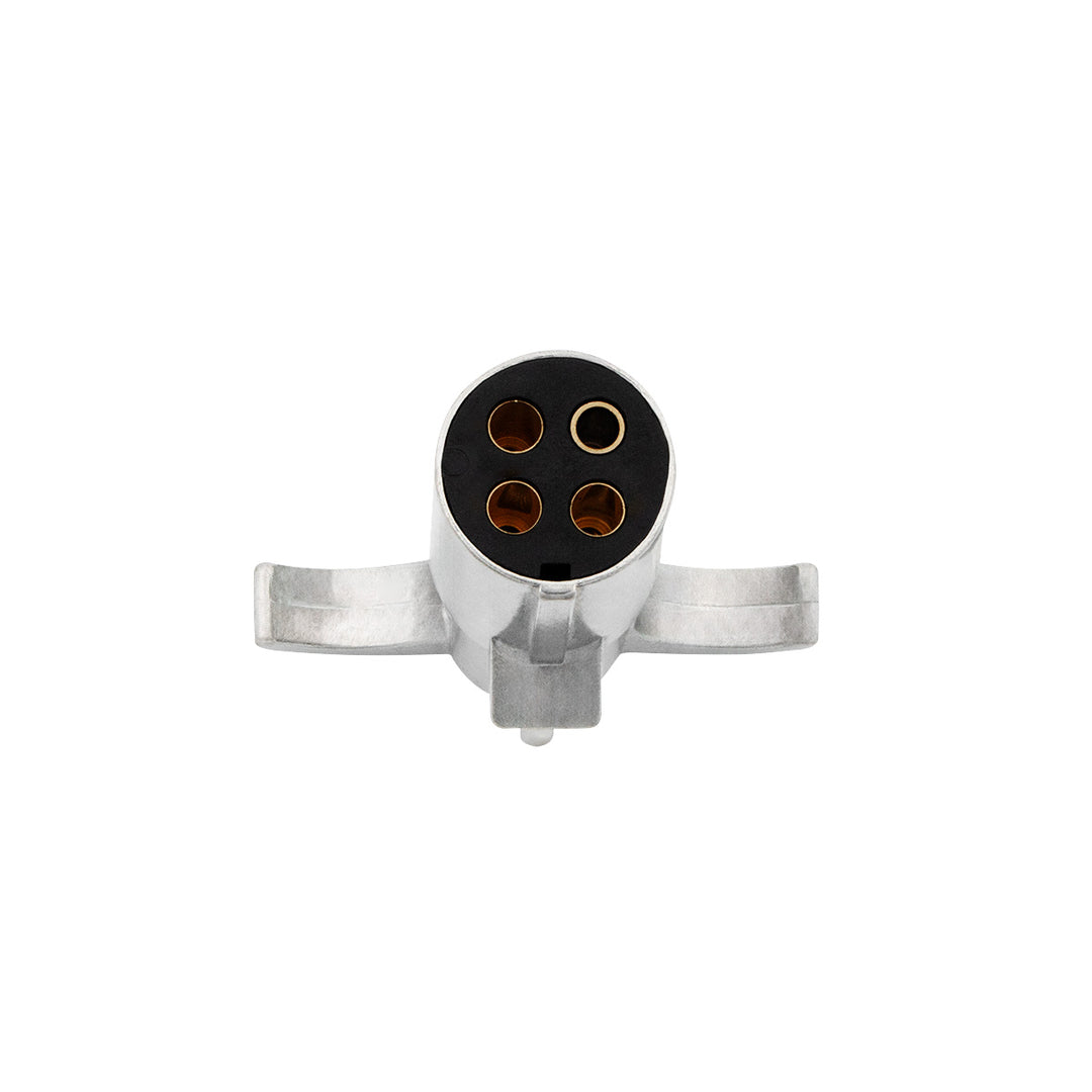 Round 4 - Way Female Connector - Split Pin