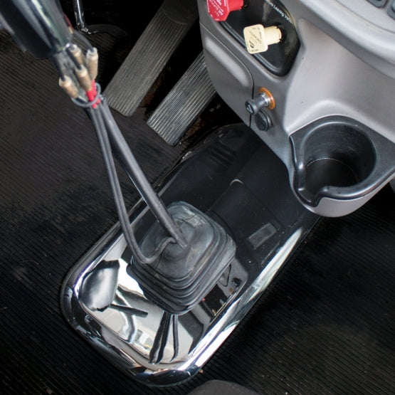 Chrome Shift Plate Cover For Peterbilt Trucks - Fits OEM S22 - 6041M01 - 268 (Bulk)