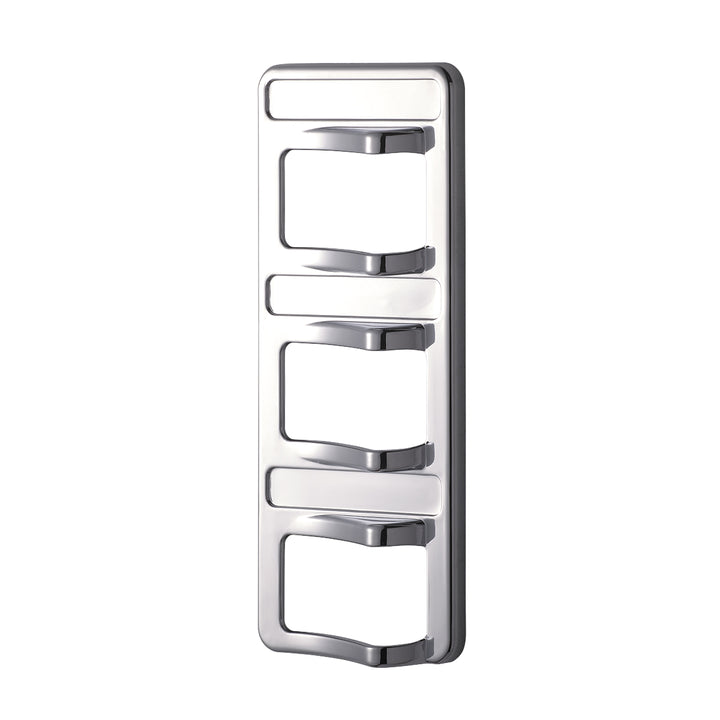 Chrome 3 - Rocker Switch Cover For Peterbilt 579 (2012-2019) &amp; 567 (2014-2019) - 3 Switches