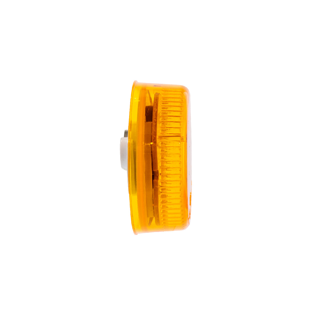 3 LED 2" Round Low Profile Light (Clearance/Marker) - Amber LED/Lens (Bulk)