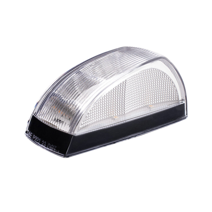 8 LED Cab Light For Freightliner M2 - Amber LED/Clear Lens