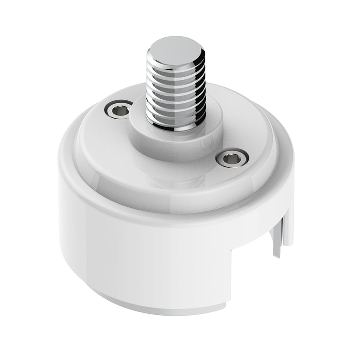 1/2" - 13 Thread-On Shift Knob Mounting Adapter For Eaton Fuller Style 13/15/18 Shifter - Pearl White (Bulk)