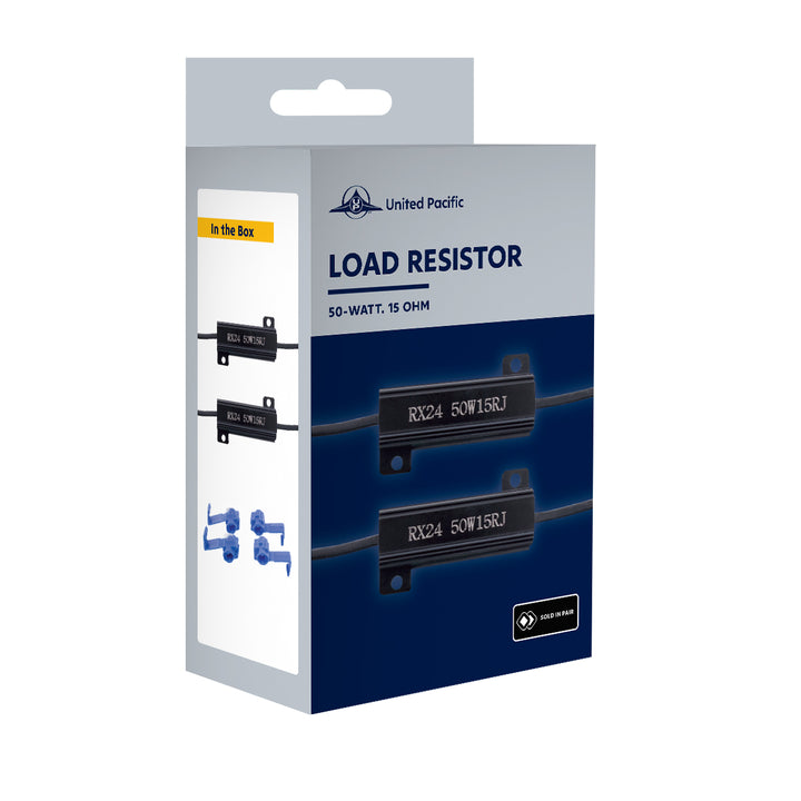 Load Resistor - 50 - Watt. 15 Ohm (Pair)