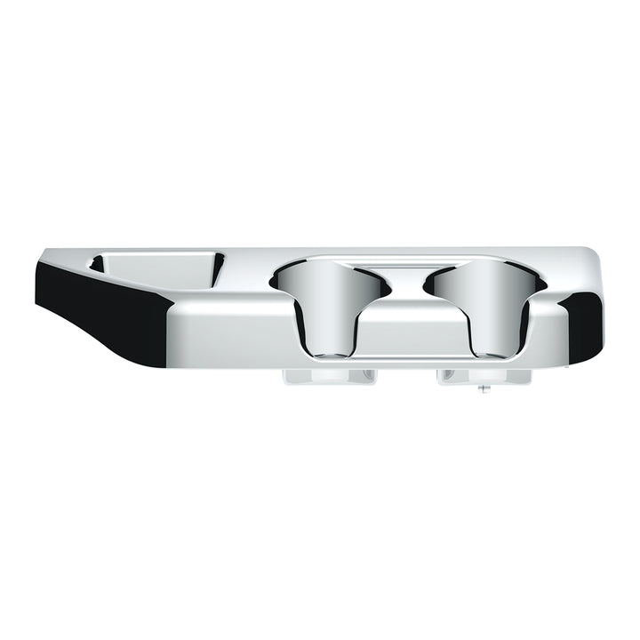 Chrome Center Cup Holder Panel For Freightliner Columbia (2003-2011) &amp; Century/Coronado (2002-2010)
