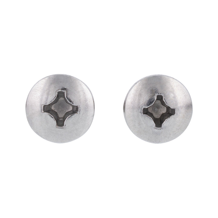 Stainless 1 Long &amp; 1 Short Bus Light Mounting Screws