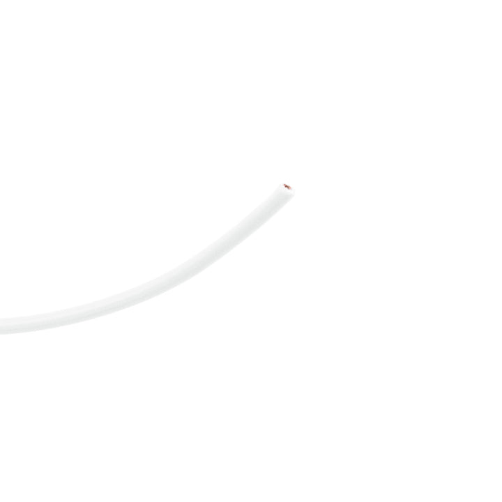 Primary Wire - Rated 80°C 18 AWG, White 30 Ft.
