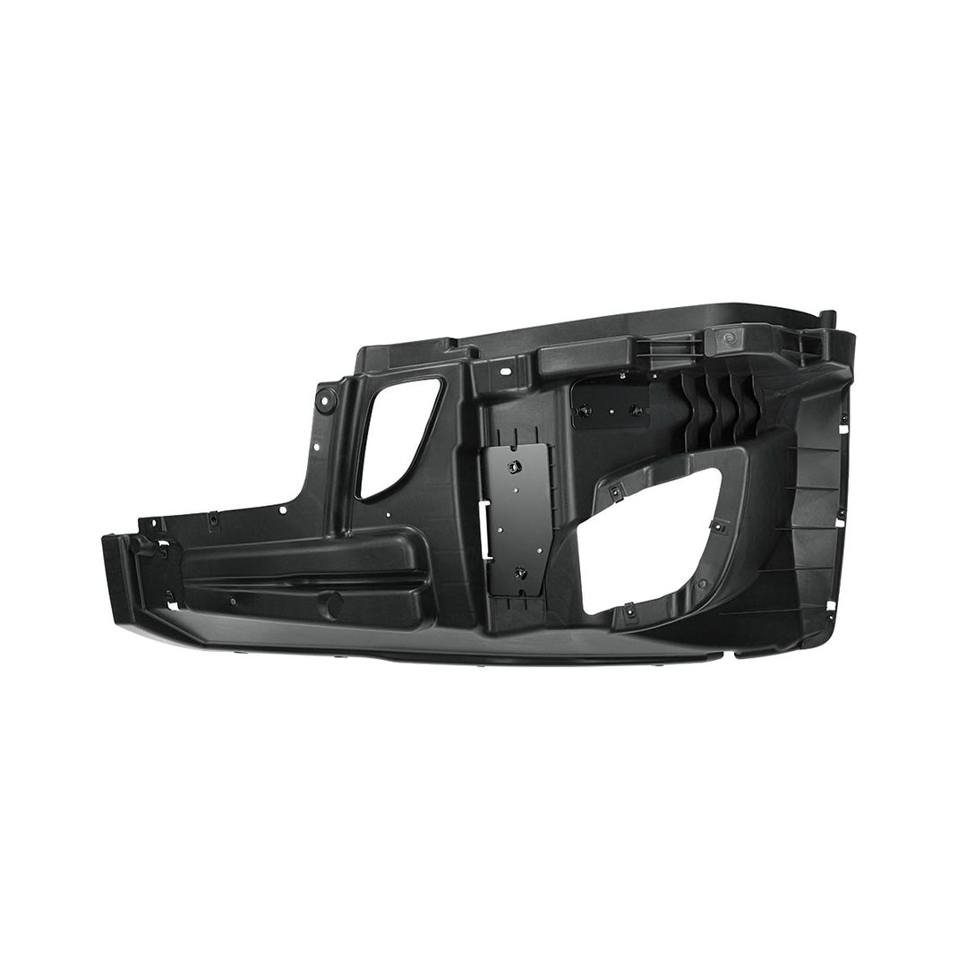 Bumper Reinforcement With Fog Light &amp; Wheel Aero Trim Holes For 2018-2024 Freightliner Cascadia - Driver