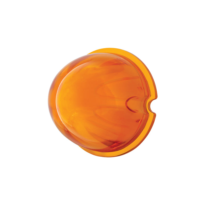 9 LED Dual Function GloLight Watermelon Cab/Auxiliary Light - Amber LED / Amber Lens (Bulk)