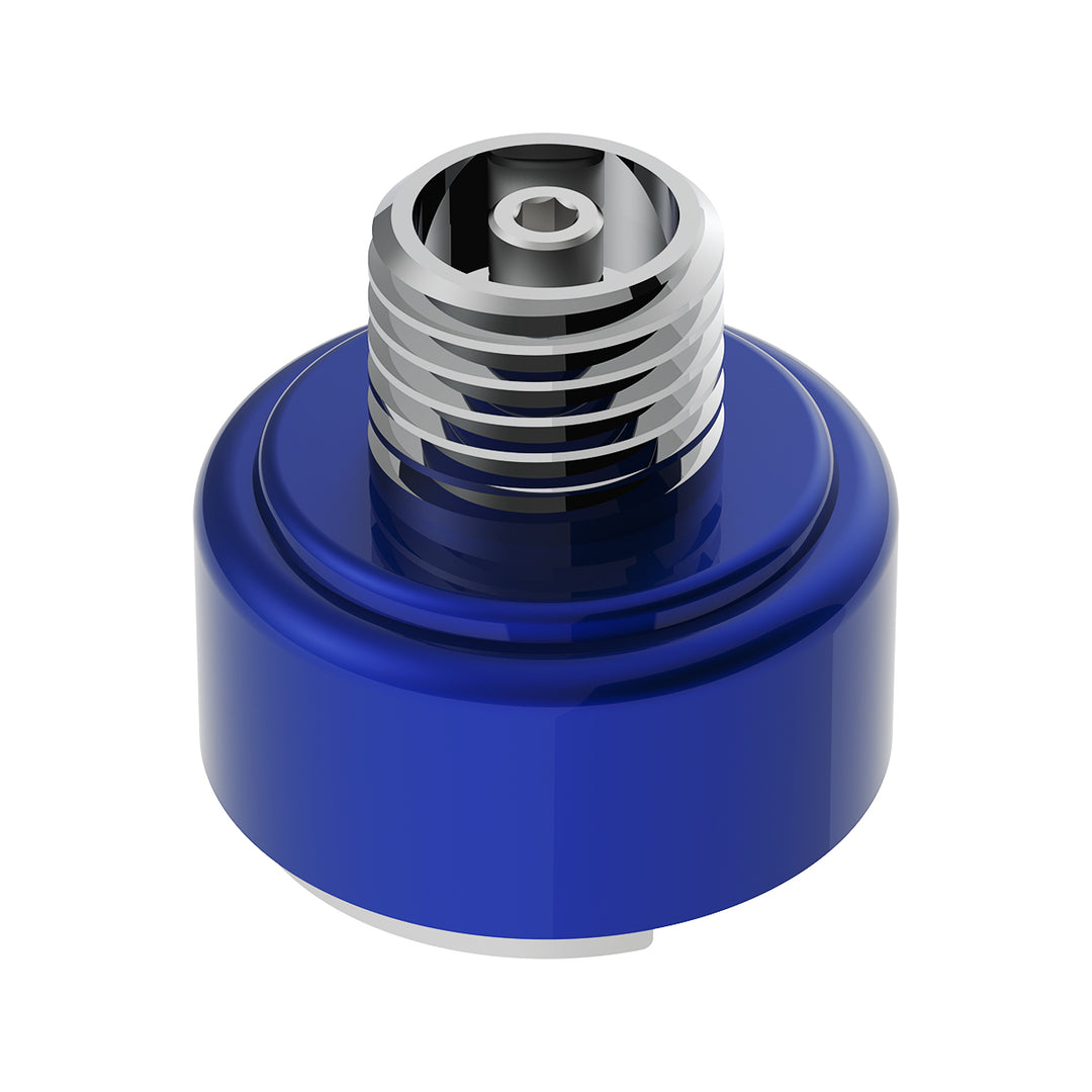 M30 x 3.5 Thread-On Shift Knob Mounting Adapter For Eaton Fuller Style 9/10 Shifter - Indigo Blue