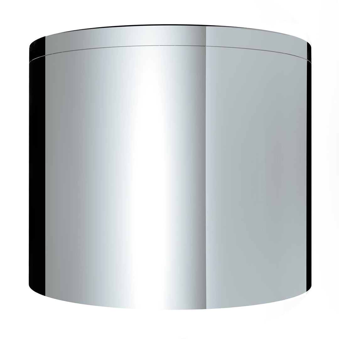 Chrome Plastic Single Hub Design Rear Axle Cover With 33mm Thread-On Nut Covers