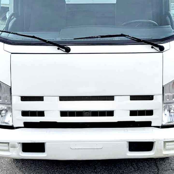 Steel Front Panel Assembly For 2008-2024 Isuzu NPR (ELF 200/300) - Black