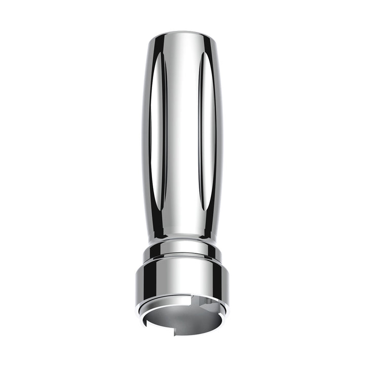 M30 x 3.5 Thread-On Vegas Style Gearshift Knob With 9/10 Speed Adapter - Chrome/Vertical