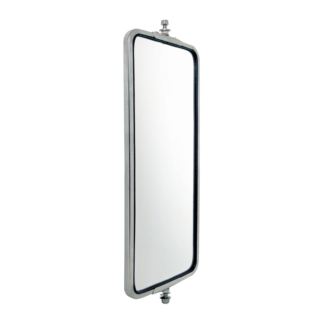 7" x 16" 18 LED 430 Stainless Steel West Coast Mirror - Heated
