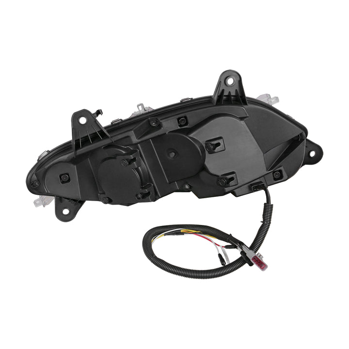 Chrome 86 LED Headlight For 2018-2025 International LT - Driver