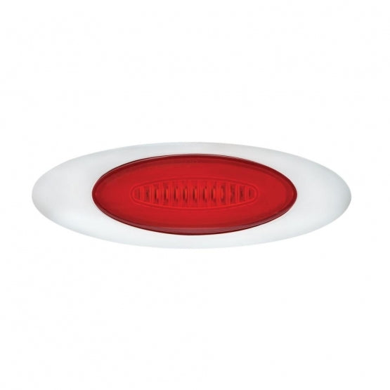 6 LED M5 Millennium GloLight (Clearance/Marker) - Red LED/Red Lens (Bulk)