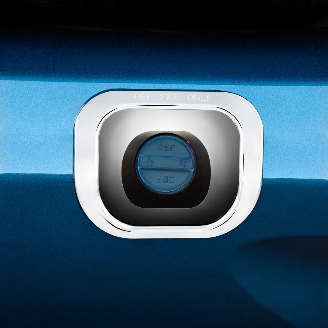 Chrome Plastic DEF Filler Trim For 2012-2021 Peterbilt 579