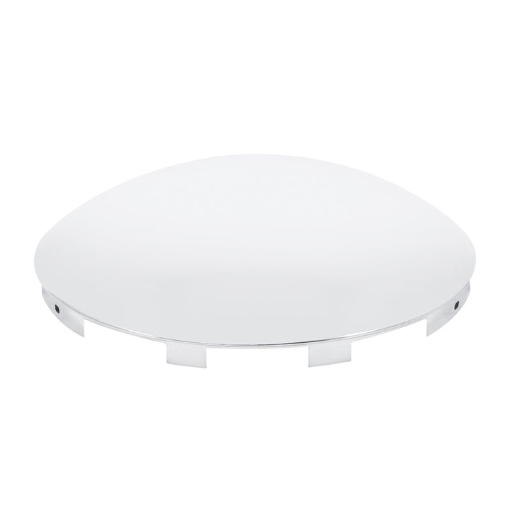 Universal Stainless Steel Dome Front Hubcap - 7/16" Lip