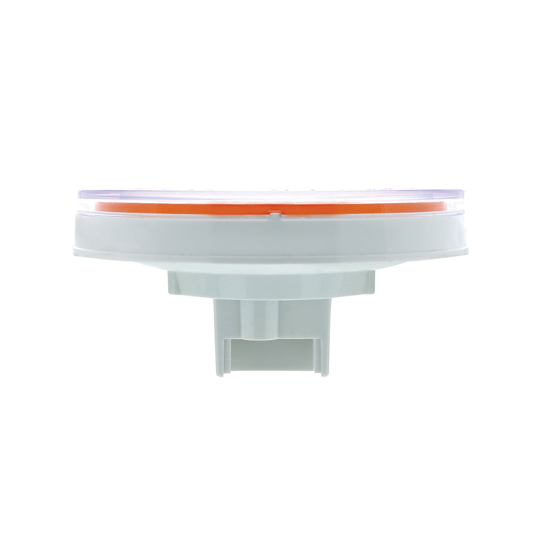 18 LED 4" Round GloLight (Turn Signal) - Amber LED/Amber Lens (Bulk)