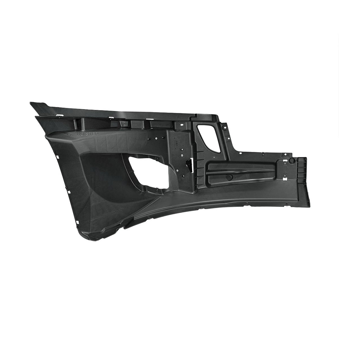 Bumper Reinforcement With Fog Light &amp; Wheel Aero Trim Holes For 2018-2024 Freightliner Cascadia - Driver