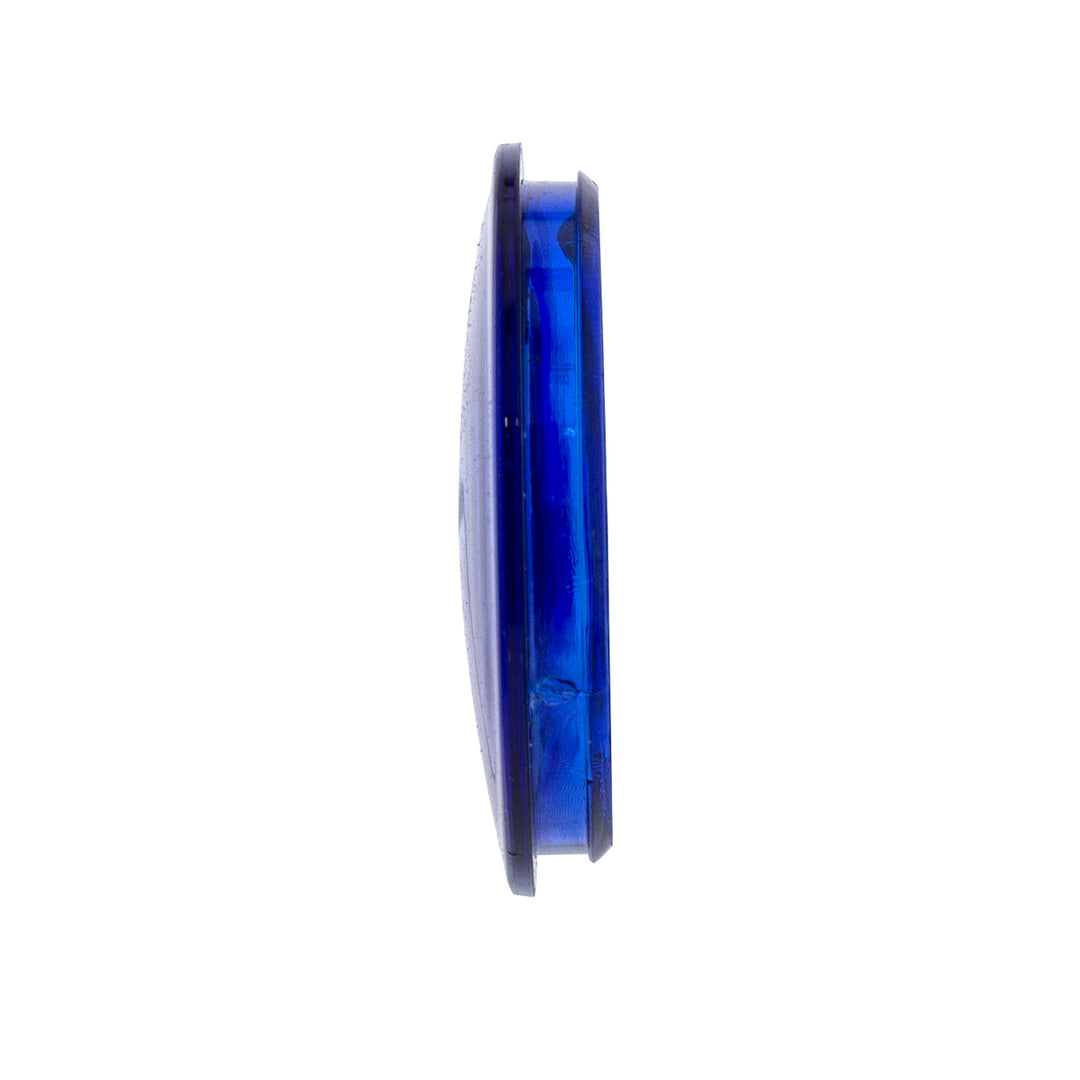 Round Map Light Lens For 2006+ Peterbilt - Blue