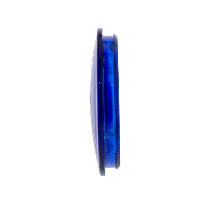 Round Map Light Lens For 2006+ Peterbilt - Blue