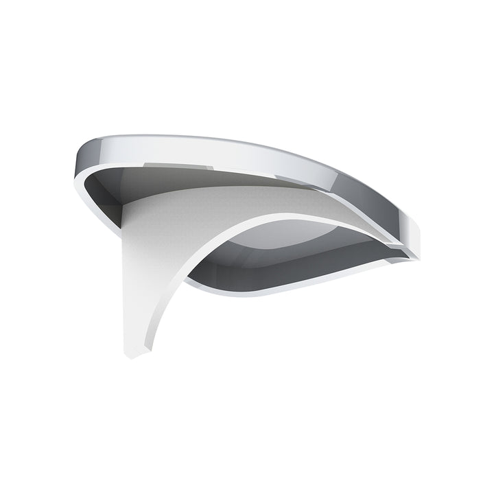 Plastic Cover For 9/10/13/15/18 Speed Gearshift Knob - Liquid Silver