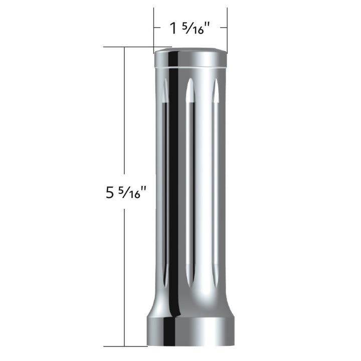 M30 x 3.5 Thread-On Dallas Style Gearshift Knob - Chrome (Bulk)