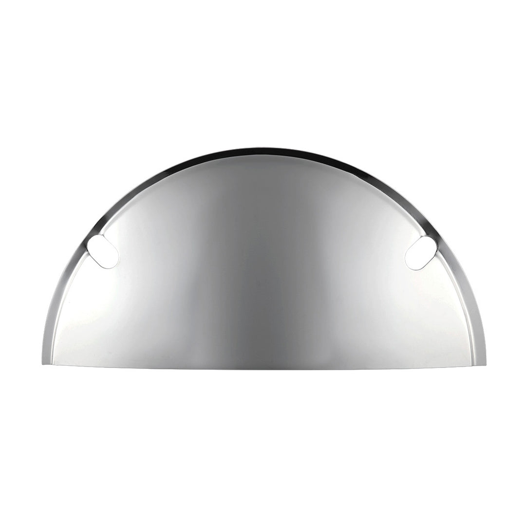 Chrome Half - Moon Shield For 7" Headlight (Pair)