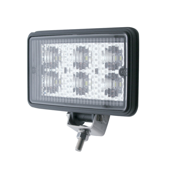 6 High Power 3 Watt LED Rectangular Work Light (Retail)