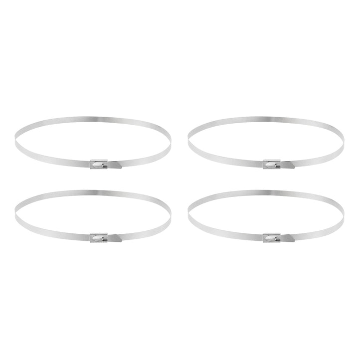 14" Stainless Locking Cable Ties (4-Pack)