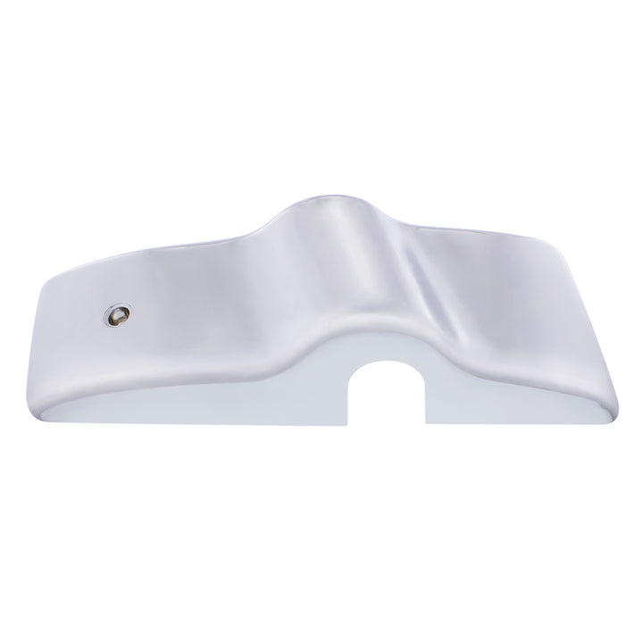 Chrome Plastic Bottom Mirror Post Cover For 1996-2010 Freightliner Century - Passenger