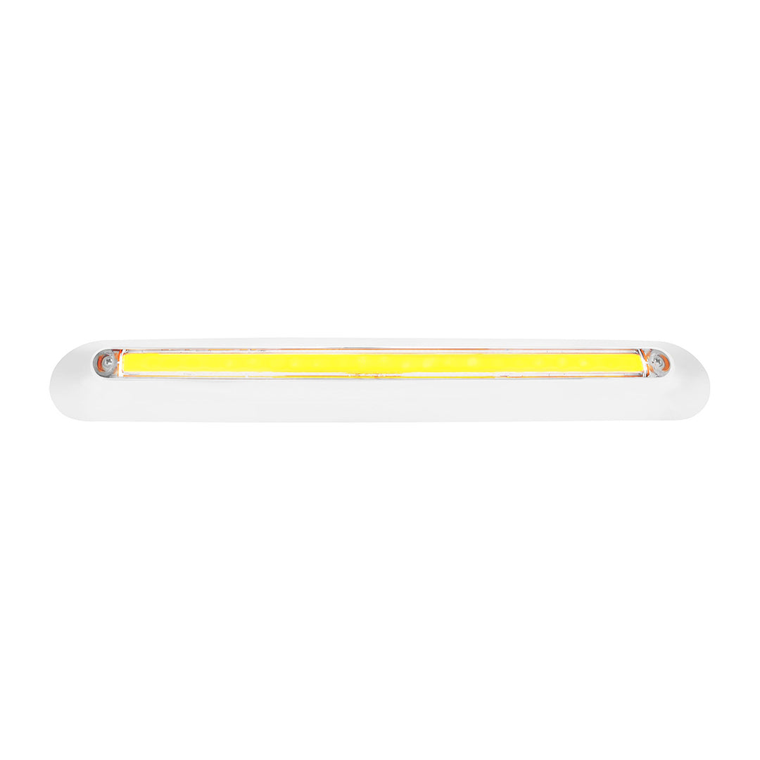 2005+ Freightliner 24 LED GloLight Mirror Light Bar - Amber LED/Clear Lens