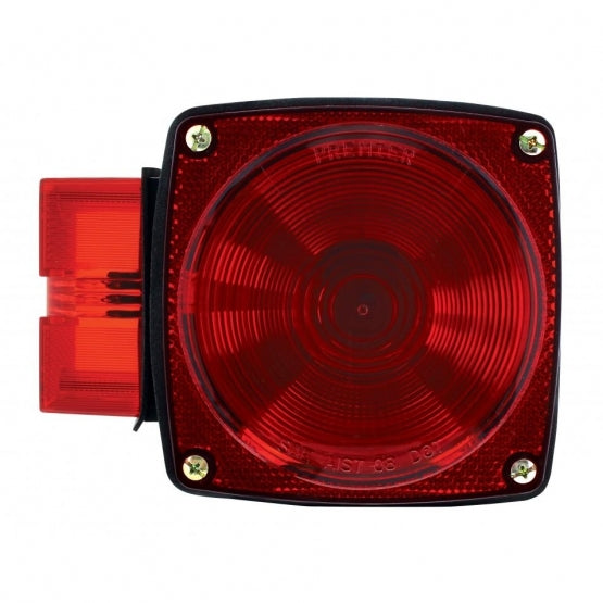 Over 80" Wide Submersible Combination Tail Light With License Light