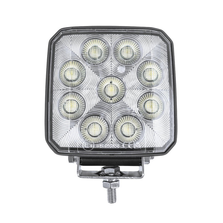 9 LED High Power 3-7/8" Square Work Light - Flood