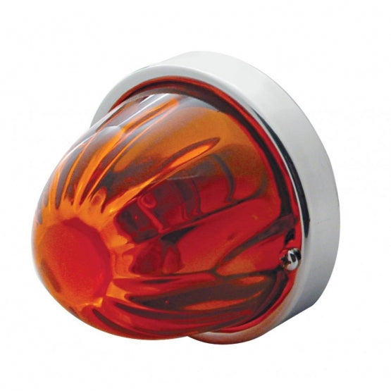 Grakon 1000 Style Cab Light Conversion Kit With Watermelon Glass Lens &amp; 1157 Base - Dark Amber