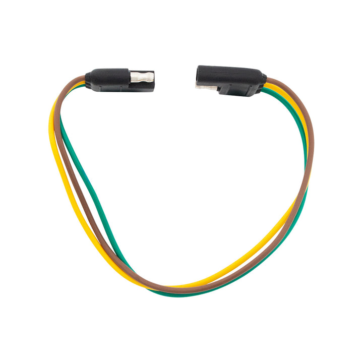 3 - Way Flat Molded M/FM Trailer Connectors w/ Polarized Plugs, 1 Pc.