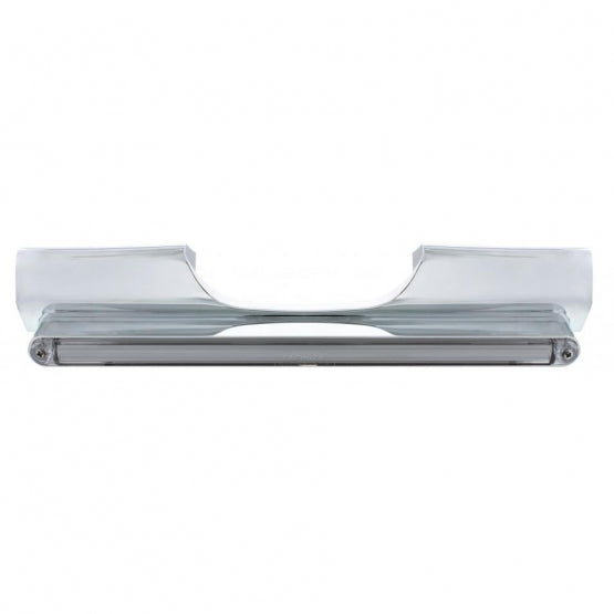 Motorcycle Rear Signal Light Bar With 24 LED 12" GloLight Bar - Red LED/Clear Lens
