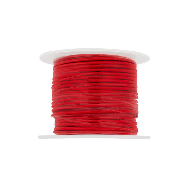 100 Ft. 16 AWG Long Primary Wire Roll - Red