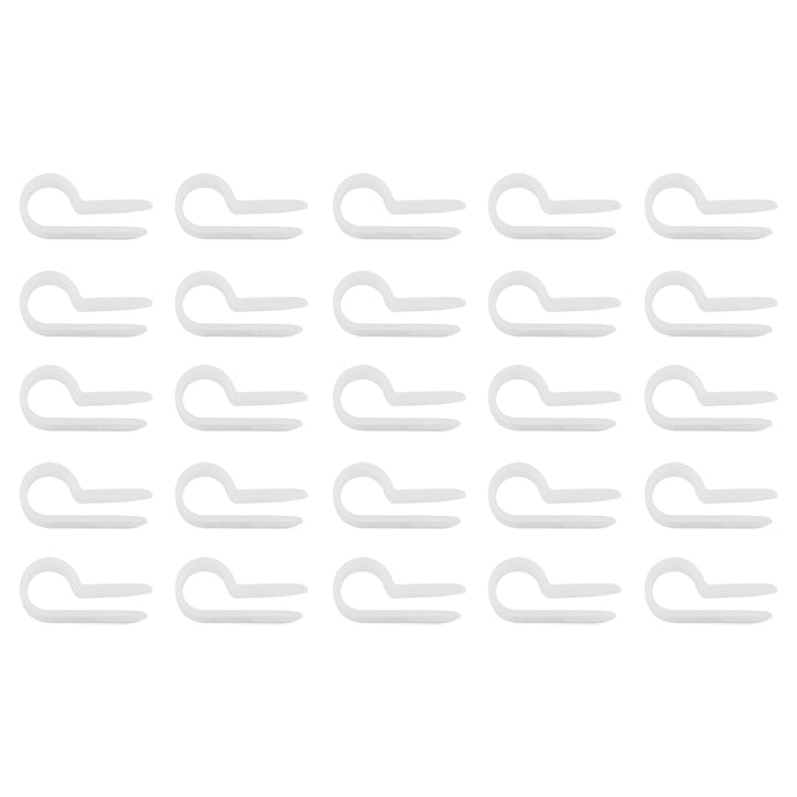 1/4" I.D. Natural Nylon Cable Clamps (25-Pack)
